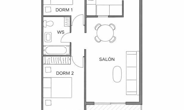 Resale - Apartment / flat - Orihuela Costa - Campoamor