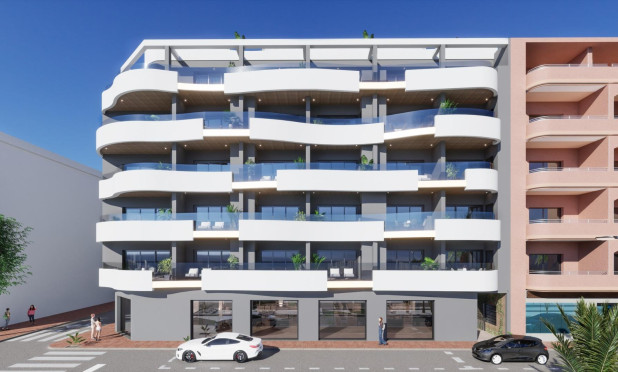 Neue Gebäude - Wohnung - Torrevieja - Habaneras