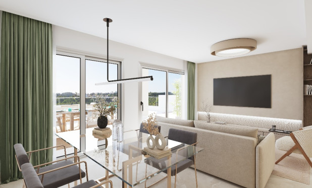 New Build - Apartment / flat - Las Lagunas de Mijas