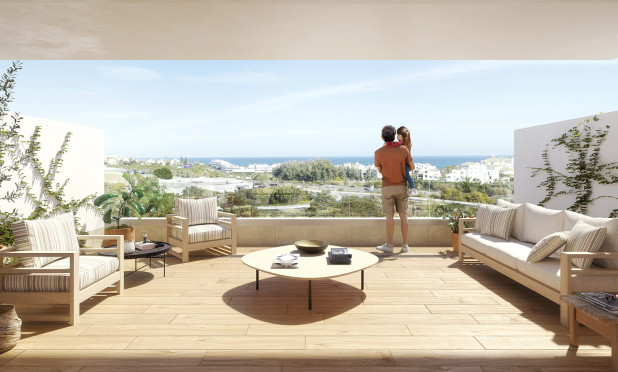 New Build - Apartment / flat - Estepona