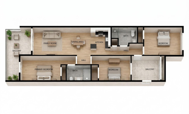 Revente - Appartement - Torrevieja - Los Frutales
