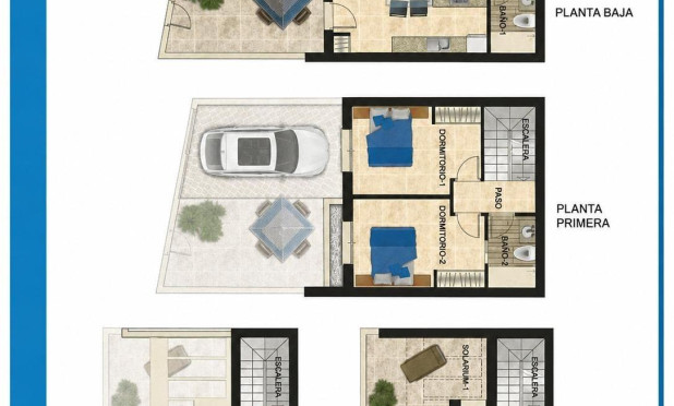Resale - Townhouse - Orihuela Costa - Las Filipinas
