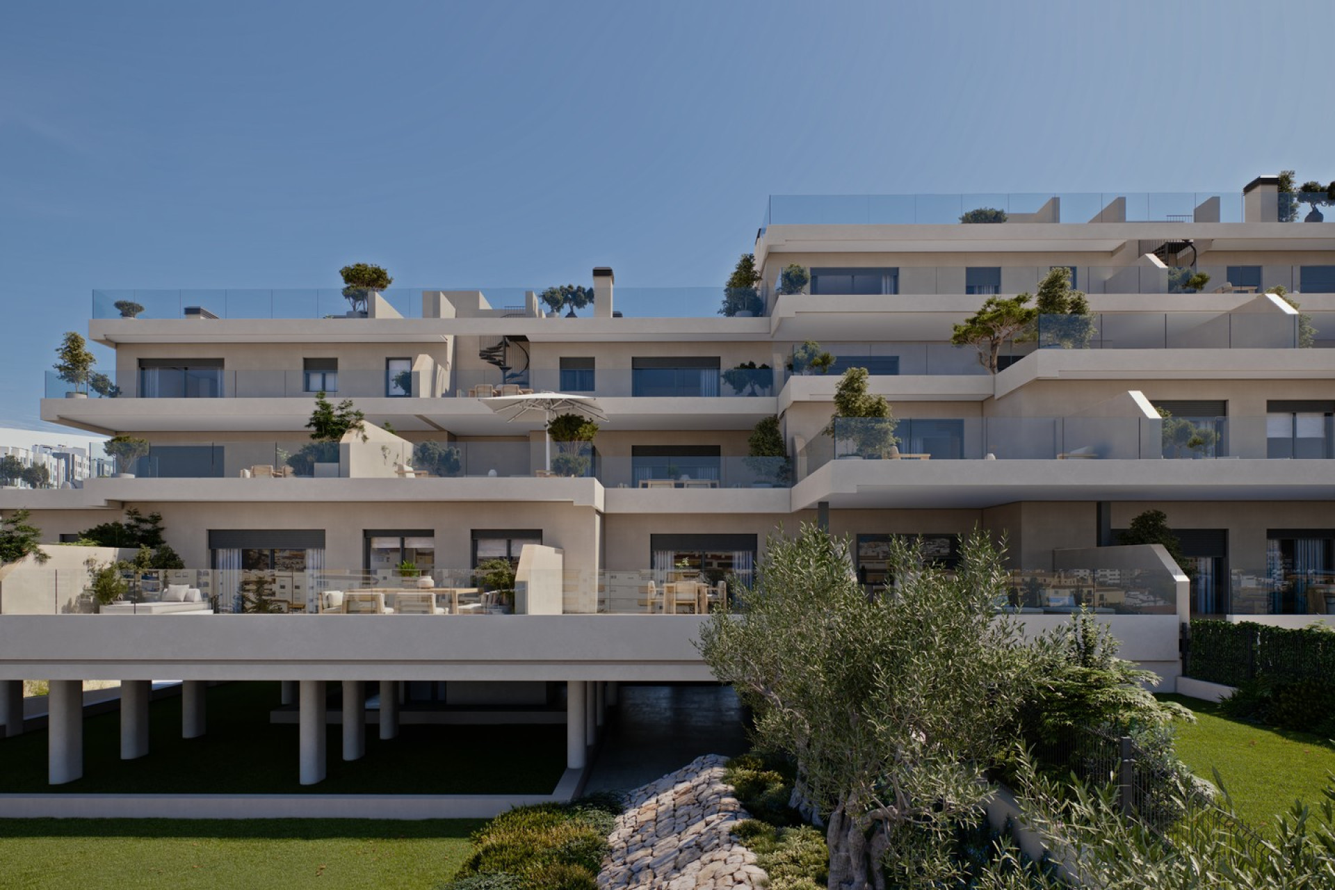 Nowy budynek - Daszek - Estepona