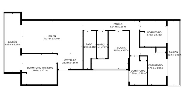 Herverkoop - Appartement / flat - Torrevieja - Playa del cura