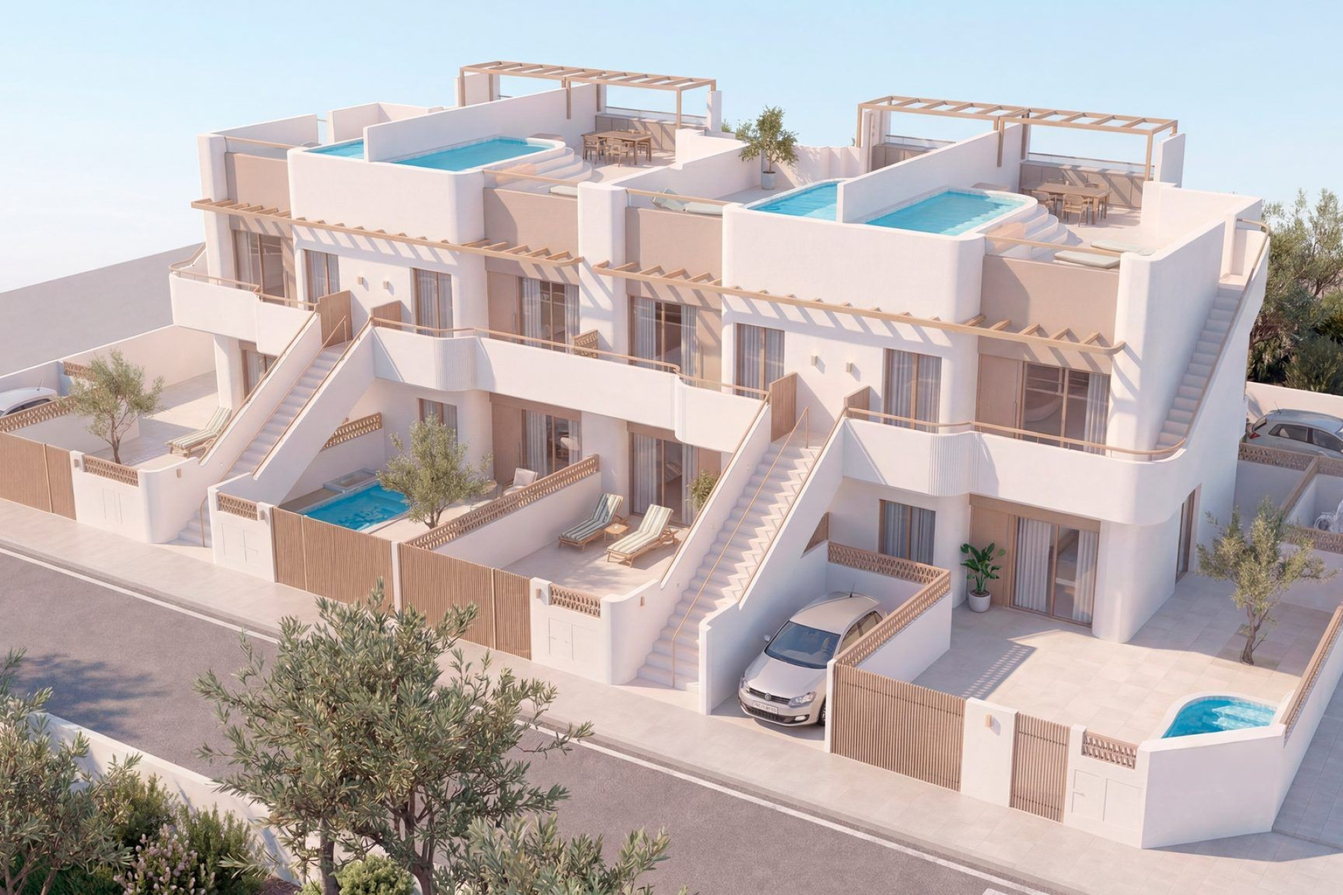 Nieuwbouw Woningen - Herenhuis - Pilar de la Horadada