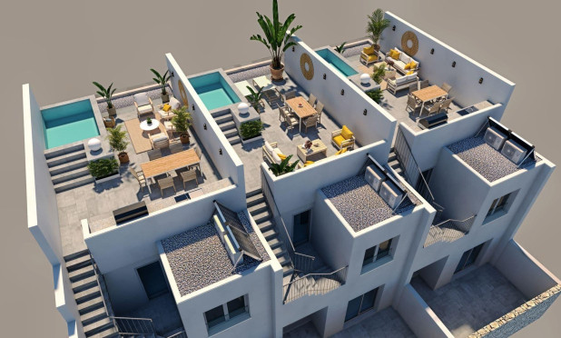 New Build - Townhouse - Pilar de la Horadada - La Torre De La Horadada