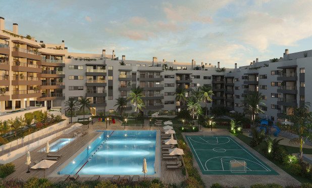 Obra nueva - Apartamento / piso - Las Lagunas de Mijas