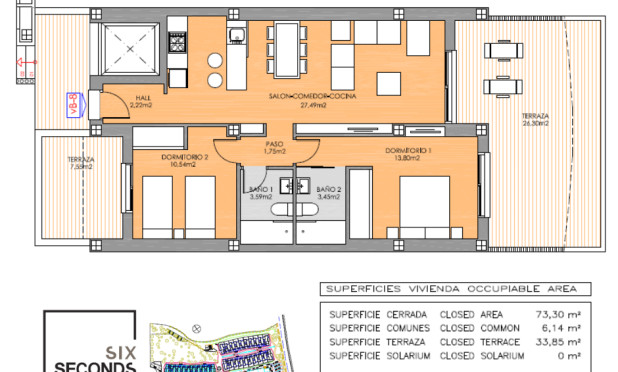 Reventa - Apartamento / piso - Orihuela Costa - Playa Flamenca