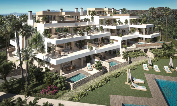 Nowy budynek - Mieszkanie w bloku - Marbella