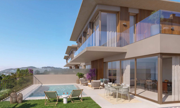 Nieuwbouw Woningen - Herenhuis - Las Lagunas de Mijas