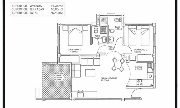 Wiederverkauf - Wohnung - Orihuela Costa - Lomas de Cabo Roig