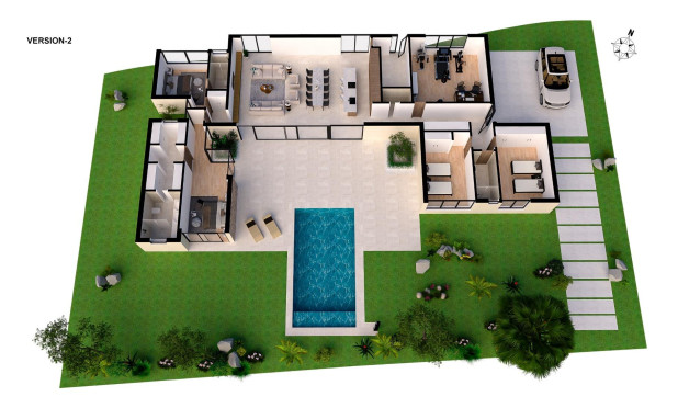 Nieuwbouw Woningen - Villa - Banos y Mendigo - Altaona Golf And Country Village