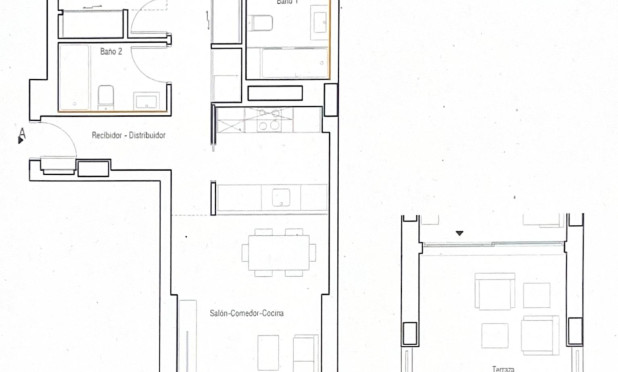 Resale - Apartment / flat - Dehesa de Campoamor - Campoamor