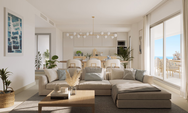 New Build - Apartment / flat - Las Lagunas de Mijas