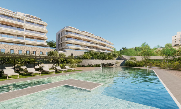 Nowy budynek - Mieszkanie w bloku - Las Lagunas de Mijas