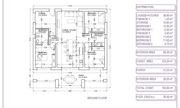 New Build - Villa - Pinoso - Campo