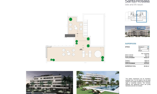 Nieuwbouw Woningen - Penthouse - Torre Pacheco - Santa Rosalia Lake And Life Resort