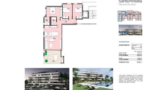 New Build - Apartment / flat - Torre Pacheco - Santa Rosalia Lake And Life Resort