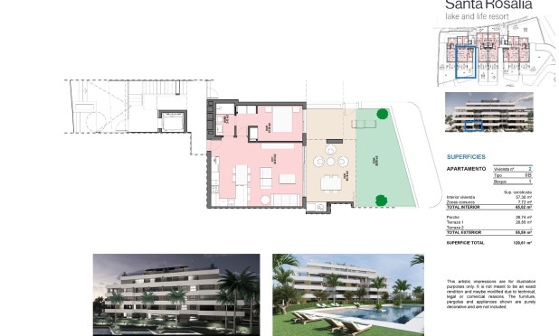 Obra nueva - Apartamento / piso - Torre Pacheco - Santa Rosalia Lake And Life Resort