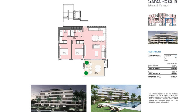 New Build - Apartment / flat - Torre Pacheco - Santa Rosalia Lake And Life Resort