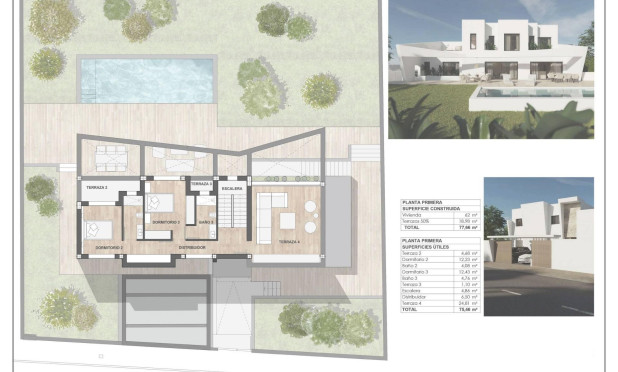 Nieuwbouw Woningen - Villa - Polop - Alberca