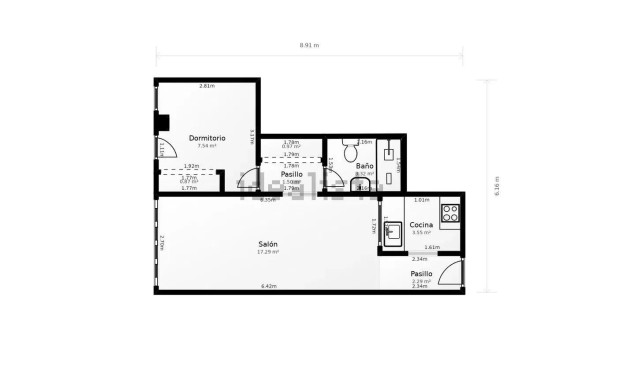 Resale - Apartment / flat - Torrevieja - La Mata