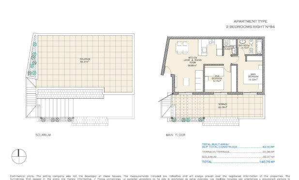 New Build - Penthouse - Aguilas - Collados