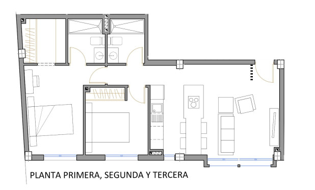 New Build - Apartment / flat - San Pedro del Pinatar - San Pedro De Pinatar