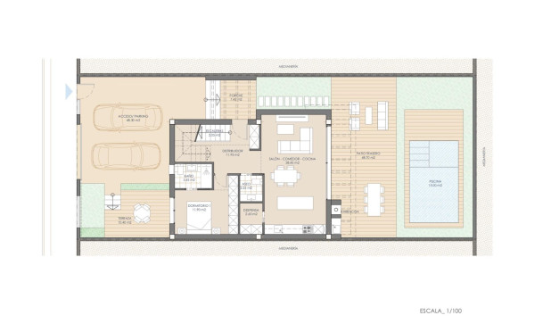 Nieuwbouw Woningen - Villa - San Juan de los Terreros - Las Mimosas