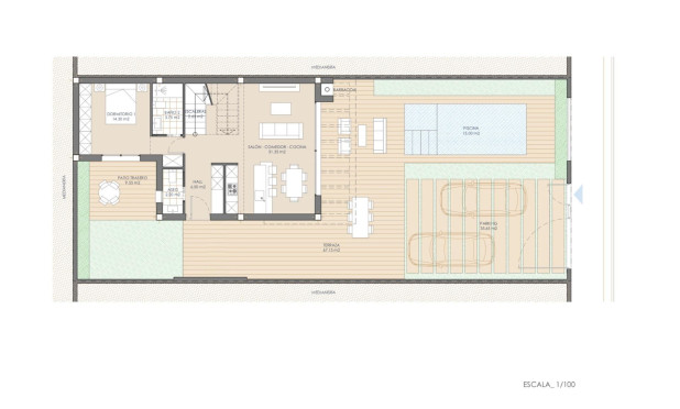 Obra nueva - Villa - San Juan de los Terreros - Las Mimosas