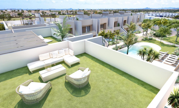 Nieuwbouw Woningen - Herenhuis - San Javier - Roda Golf