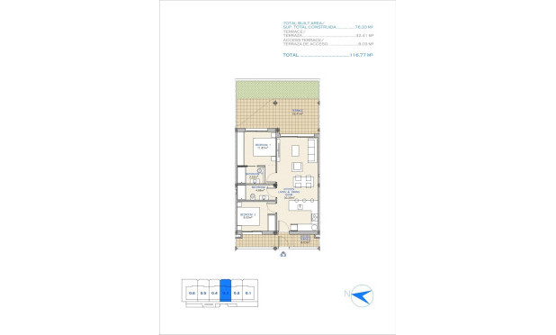 Obra nueva - Apartamento / piso - Los Alcazares - Serena Golf