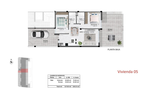 New Build - Townhouse - Pilar de la Horadada - Polígono Industrial Zona Raimundo Bened