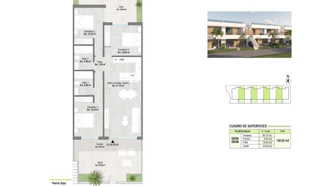 Nieuwbouw Woningen - Herenhuis - Alhama De Murcia - Condado De Alhama