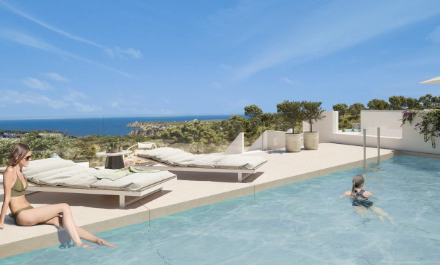 Nieuwbouw Woningen - Penthouse - Arenal d´en Castell - pueblo