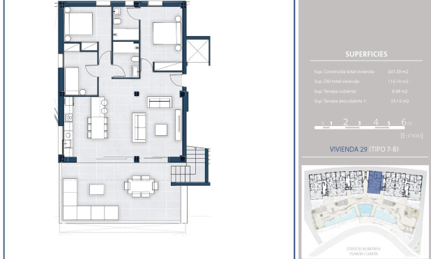 Nieuwbouw Woningen - Penthouse - Arenal d´en Castell - pueblo