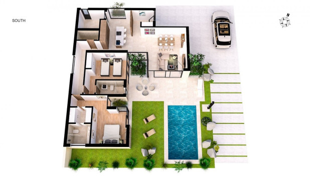 Nieuwbouw Woningen - Villa - Banos y Mendigo - Altaona Golf And Country Village