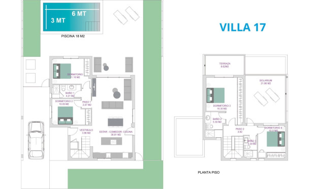 Obra nueva - Villa - San Javier - Roda Golf