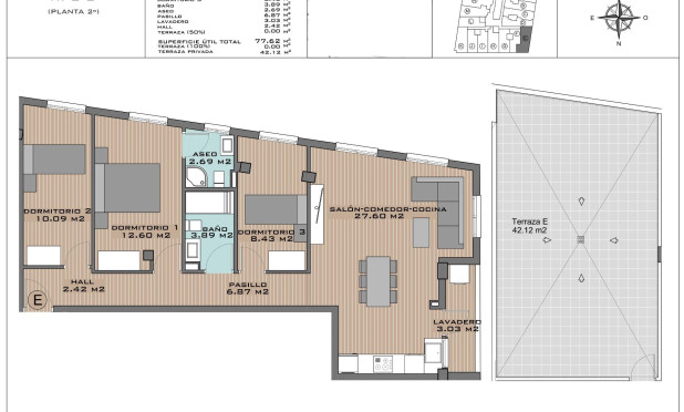 New Build - Penthouse - Algorfa - Pueblo