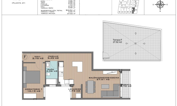 Nieuwbouw Woningen - Penthouse - Algorfa - Pueblo