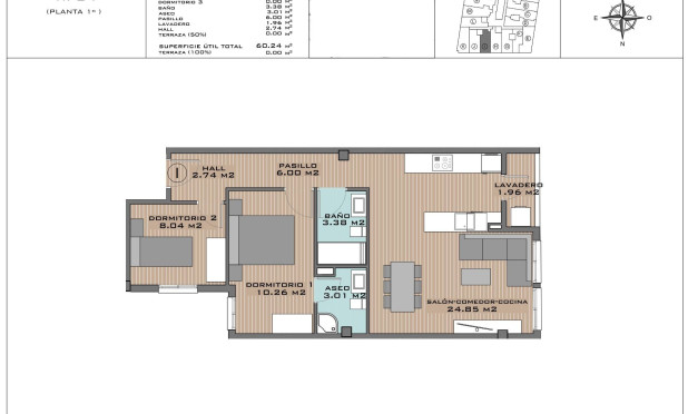 Nieuwbouw Woningen - Appartement / flat - Algorfa - Pueblo