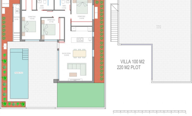 Nieuwbouw Woningen - Villa - Santiago de la Ribera - Dos Mares