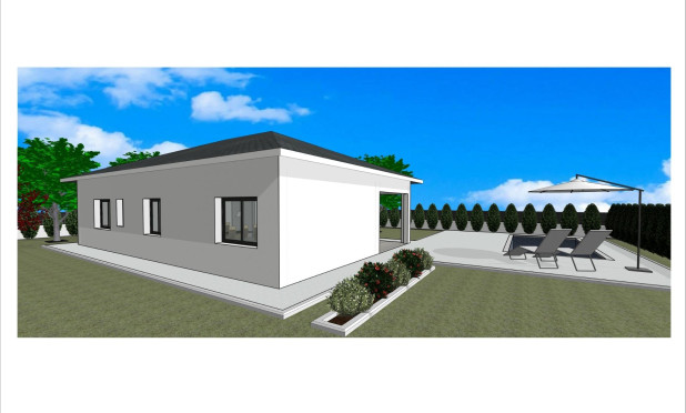 Obra nueva - Villa - Pinoso - Lel