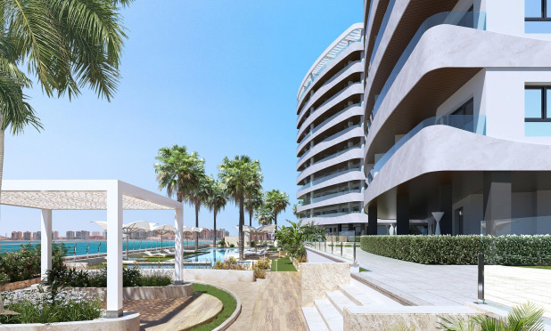 New Build - Apartment / flat - La Manga del Mar Menor - 1ª Linea Del Mar Mediterraneo