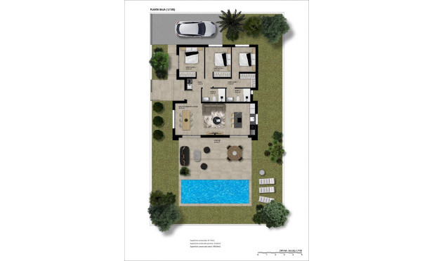 Nieuwbouw Woningen - Villa - Hondón de las Nieves - La Solana