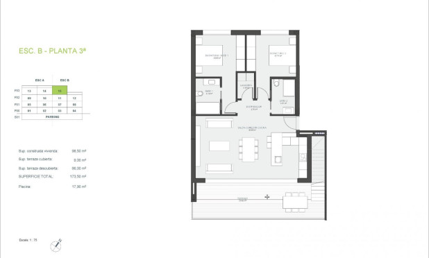 Neue Gebäude - Penthouse - Orihuela - Las Colinas Golf